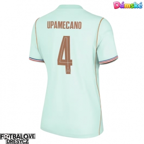 Francie Dayot Upamecano #4 Dámské Venkovní Dres MS 2026 Krátký Rukáv